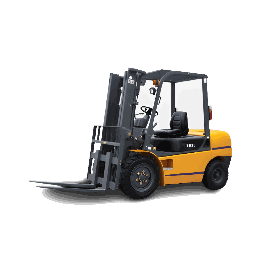 XCMG FD35T 7716 lb Diesel Forklift