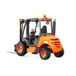 AUSA C150H X4 3307 lb fuel forklift